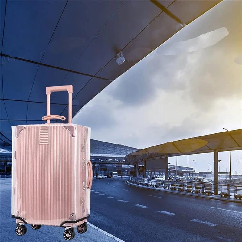 1Pc Clear PVC Suitcase Protect - Luggage Protective Cover Transparent review and price
