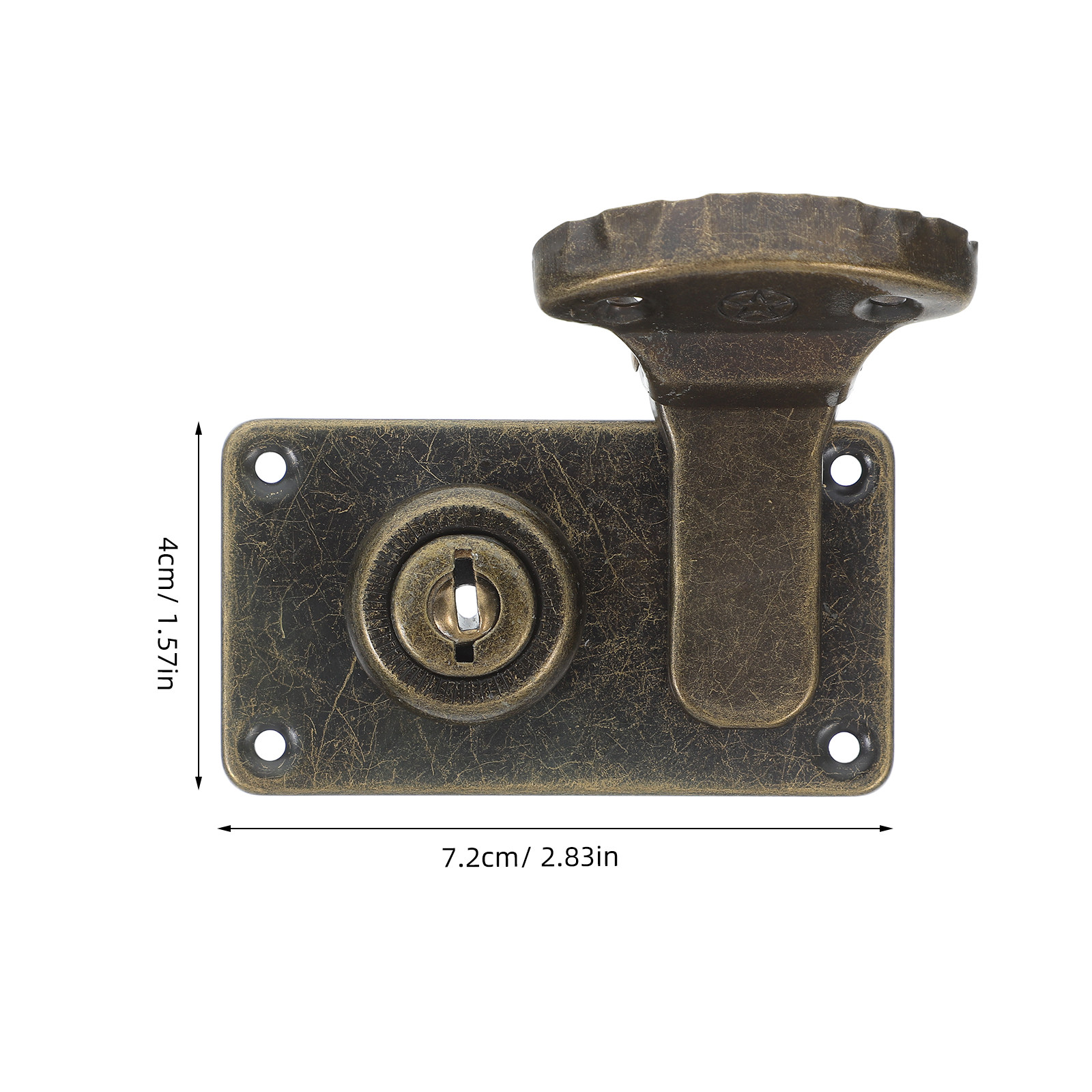 2Pcs Retro Suitcase Lock Hasps - Retro Vintage Trunk Suitcase review and price