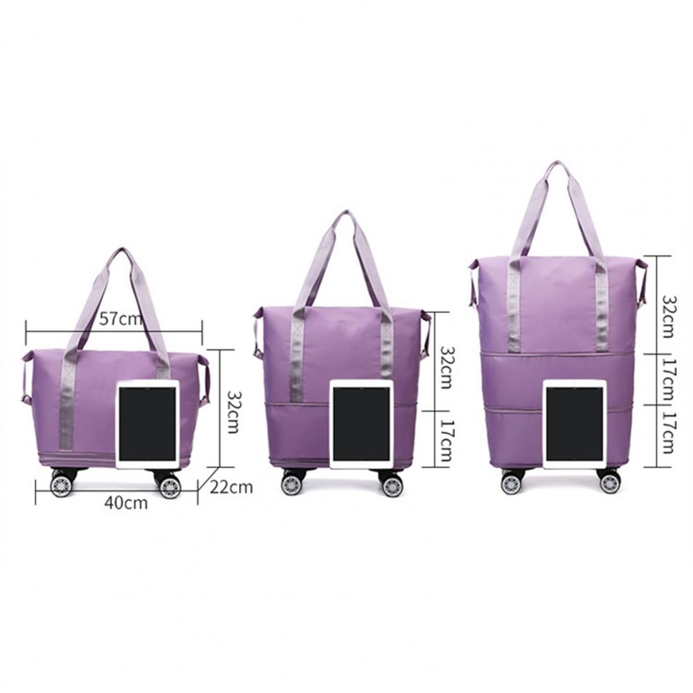 Expandable Travel Bag Expandab - Foldable Rolling Luggage Bag review and price