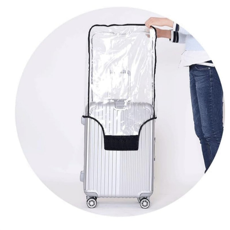 Waterproof Wheeled Suitcase Du - Luggage Protective Cover Transparent review and price