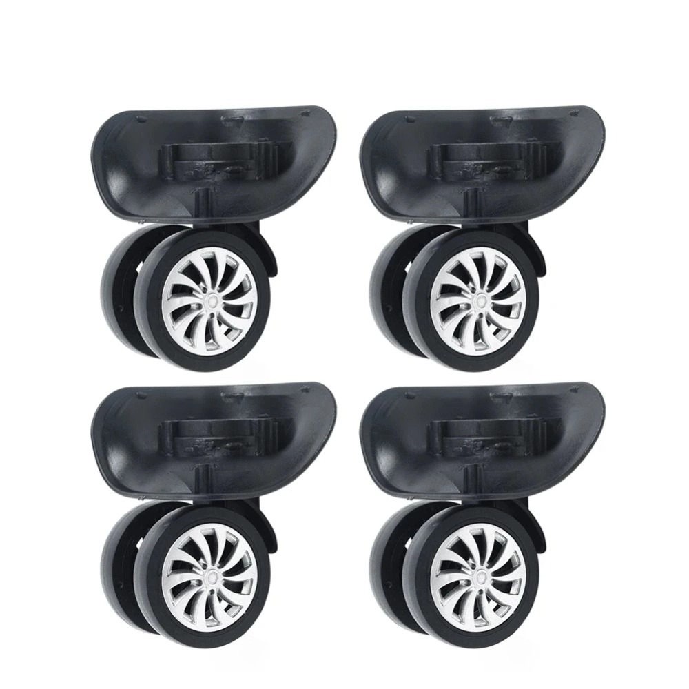 4Pcs Universal Luggage Suitcas - Silent Replacement Luggage Wheels review and price