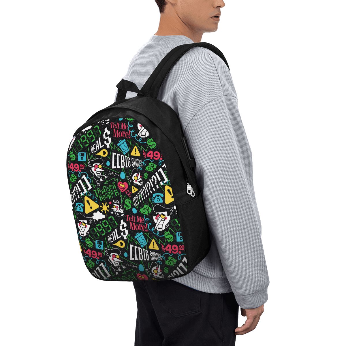 Deltarune SPAMTON G Backpack T - Travel Bags review and price