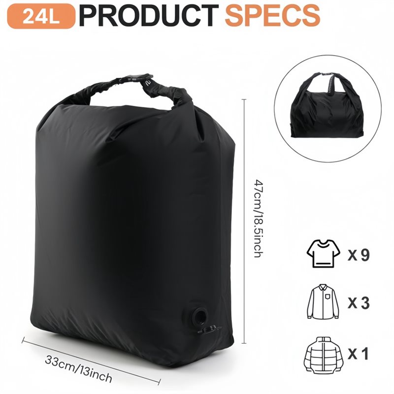 A25F-Reusables Clothes Organiz - Foldable Rolling Luggage Bag review and price
