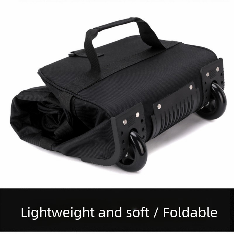 Heavy D uty Foldable Water Res - Foldable Rolling Luggage Bag review and price