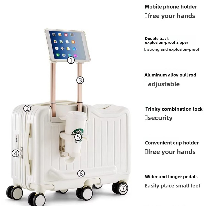 Newest Design Children Luggage - Spinner Wheel Rolling Suitcase 20 Inch review and price