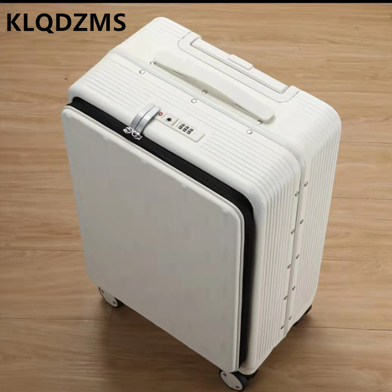 KLQDZMS Travel Luggage Front O - Front Opening Laptop Luggage 24 Inch review and price