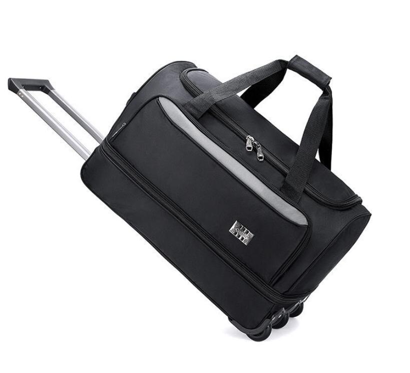 22 inch Men carry on hand Lugg - Foldable Rolling Luggage Bag review and price