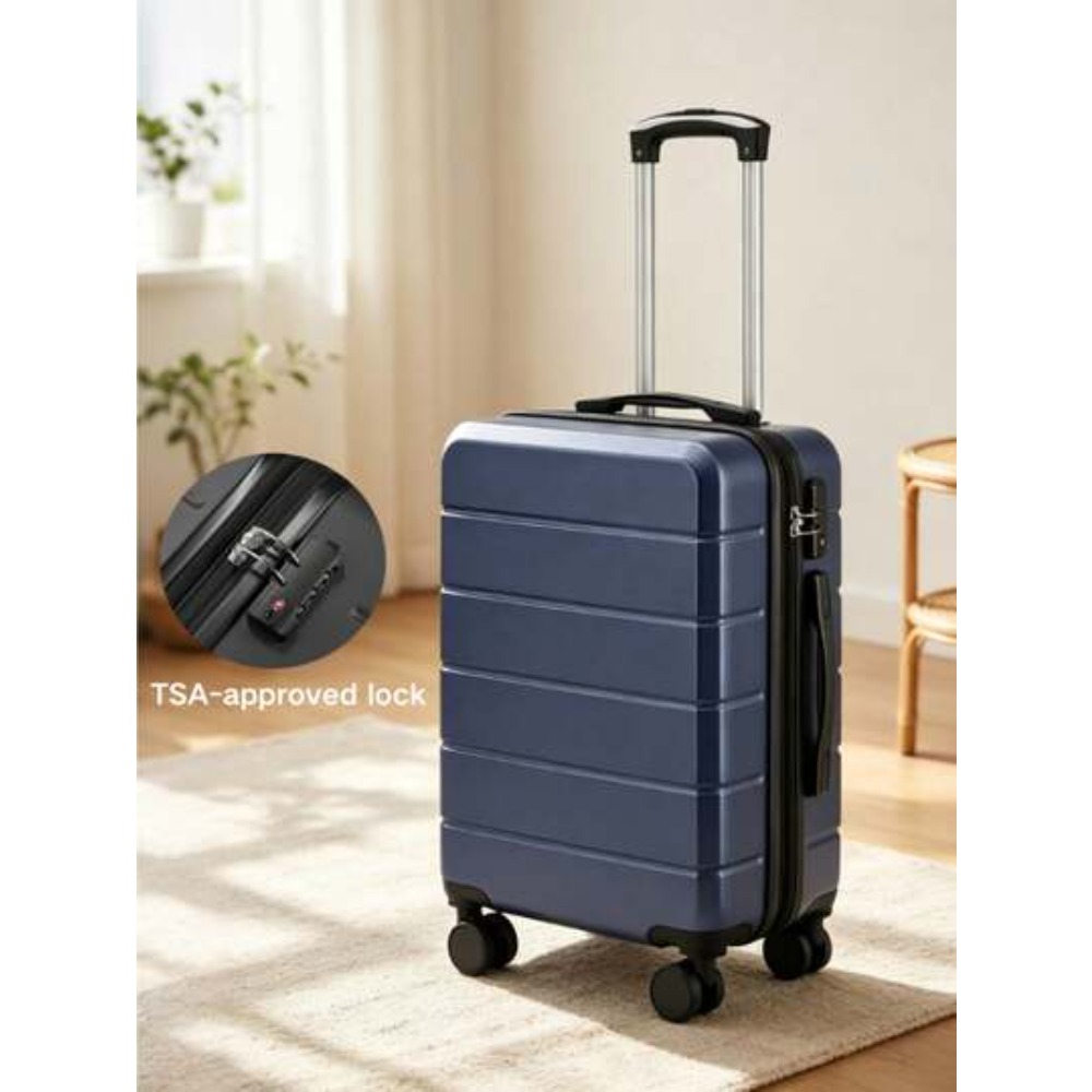 20 Inch Expandable ABS Hardsid - Cabin Size Lightweight Travel Trolley review and price