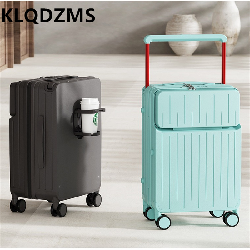 KLQDZMS 24 Inch Luggage Compar - Front Opening Laptop Luggage 24 Inch review and price