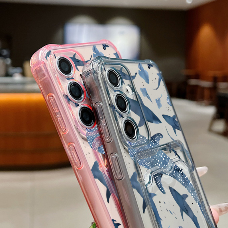 Ocean Shark Whale Phone Case F - Wallets review and price