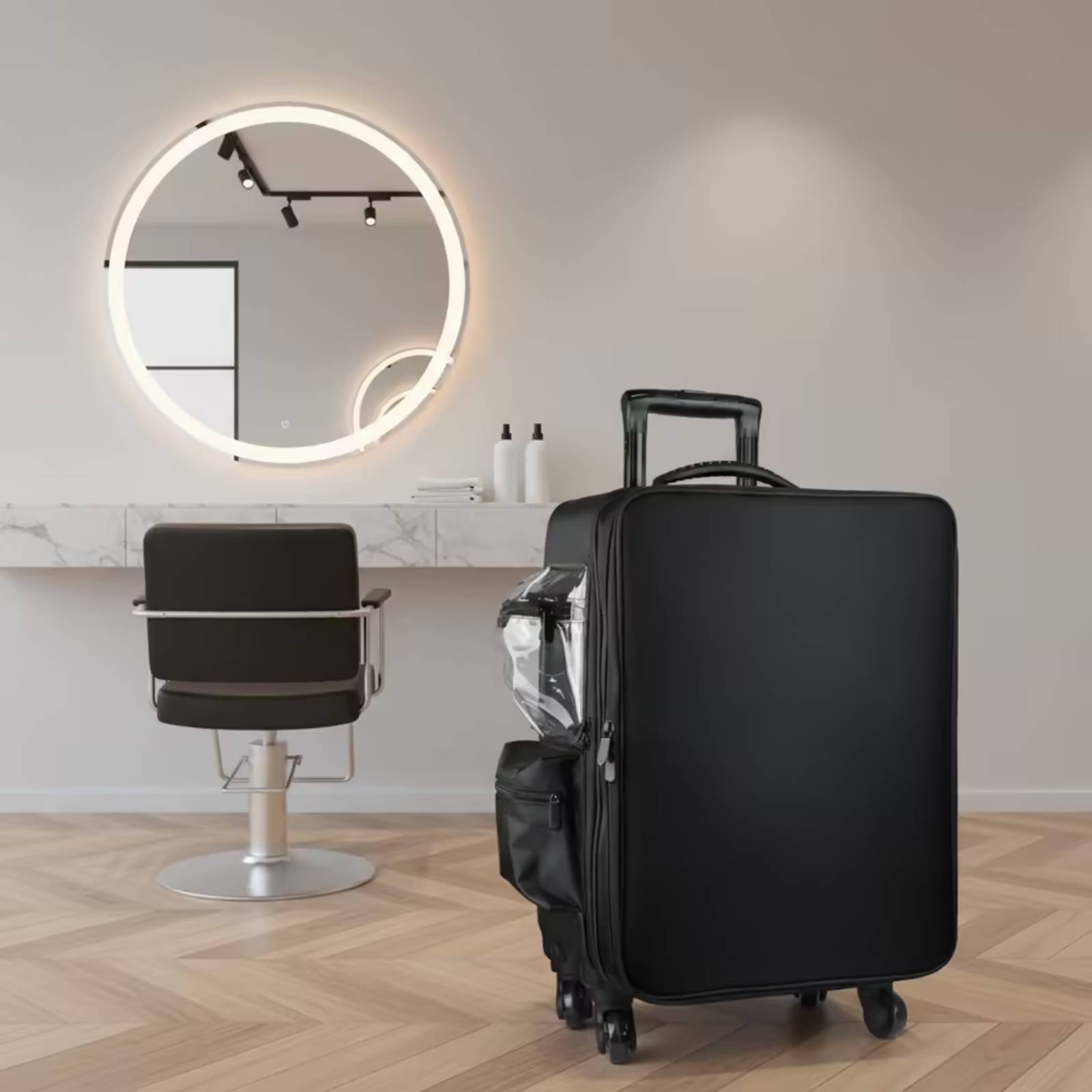 Makeup Case with Rotating Whee - Backpacks review and price