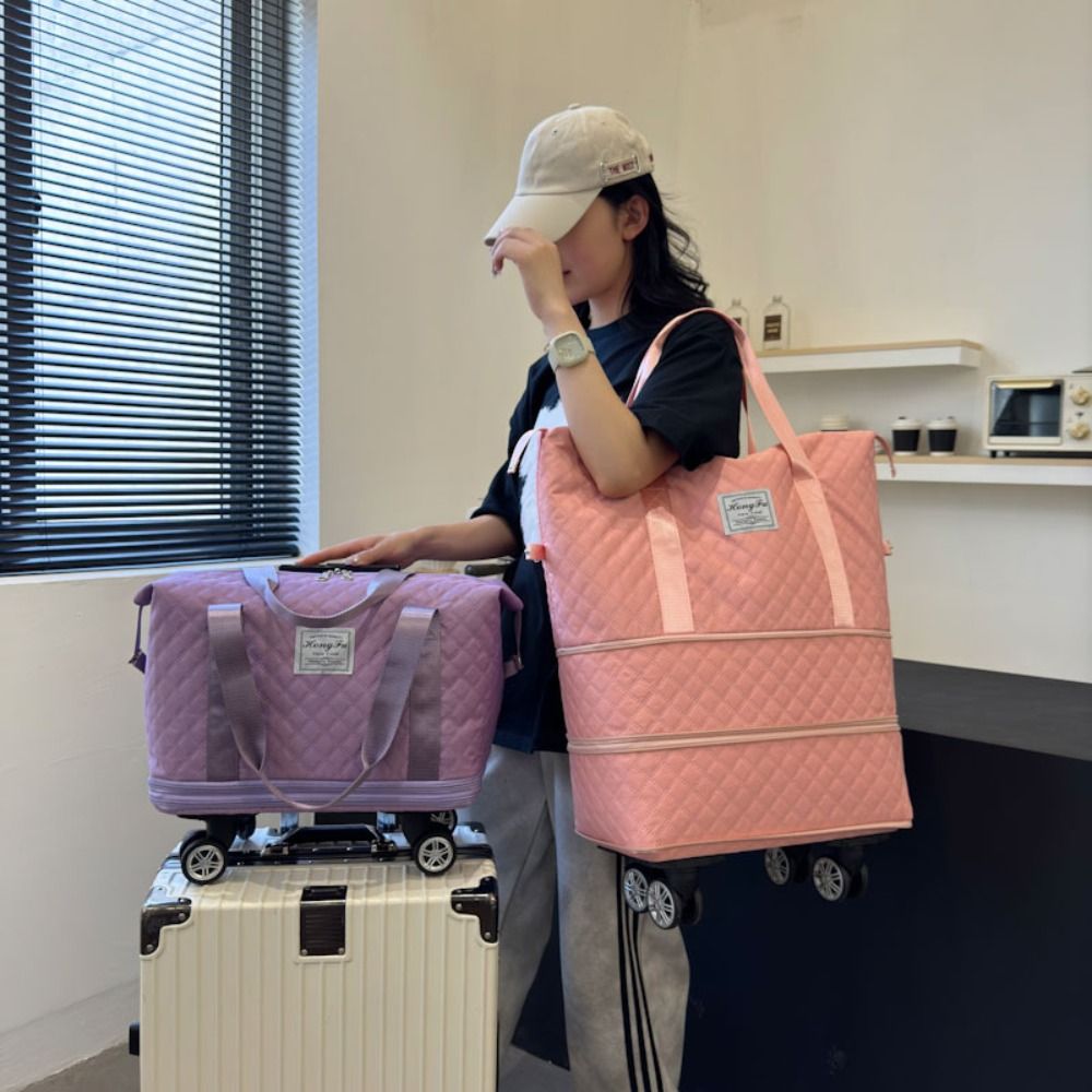 New Oxford Cloth Duffle Pack L - Foldable Rolling Luggage Bag review and price