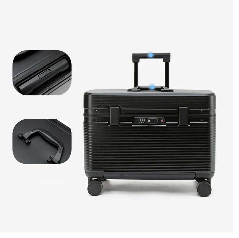 Bunnyfly Captain's Travel Case - Aluminum Frame Carry On Luggage review and price
