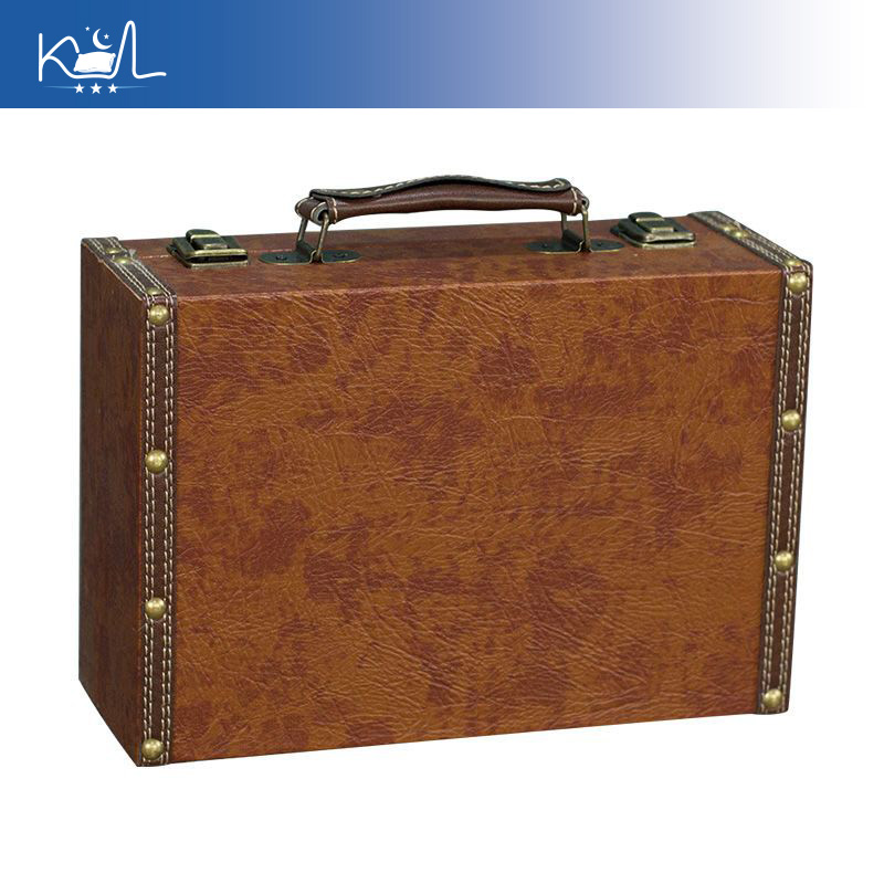 Vintage Brown Decorative Suitc - Retro Vintage Trunk Suitcase review and price