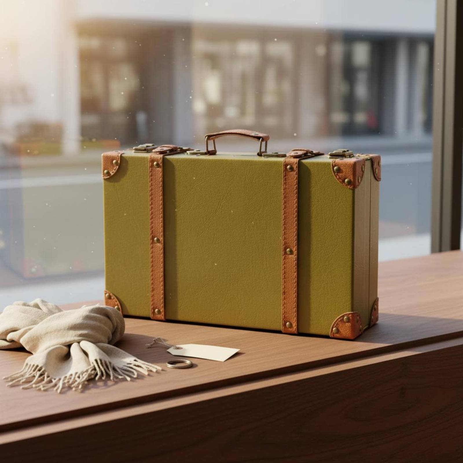 3 Pieces Vintage Suitcase Set  - Retro Vintage Trunk Suitcase review and price
