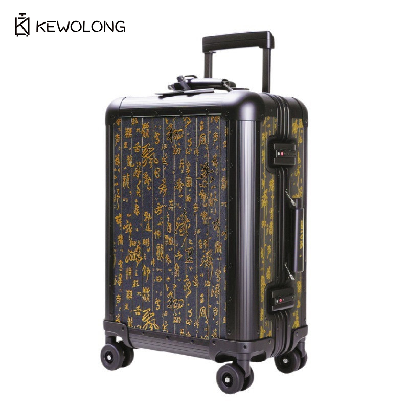 Full Aluminum Magnesium Alloy  - Spinner Wheel Rolling Suitcase 20 Inch review and price