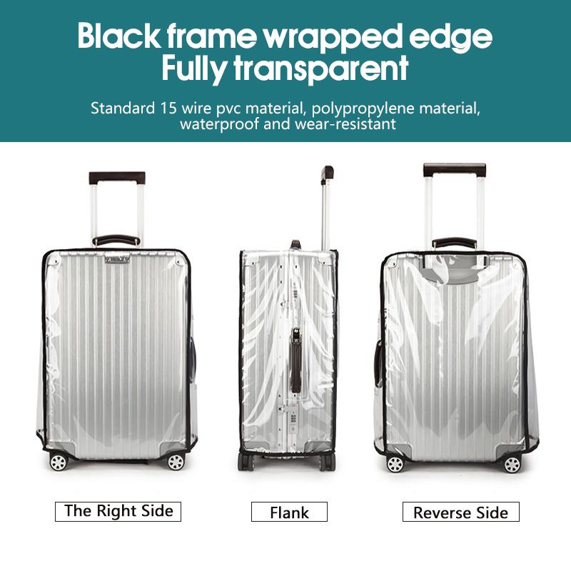 Hot Sale Travel Transparent Lu - Luggage Protective Cover Transparent review and price