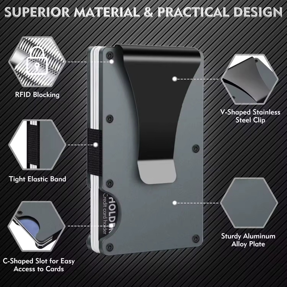 Aluminum Alloy Rfid Blocking C - Wallets review and price