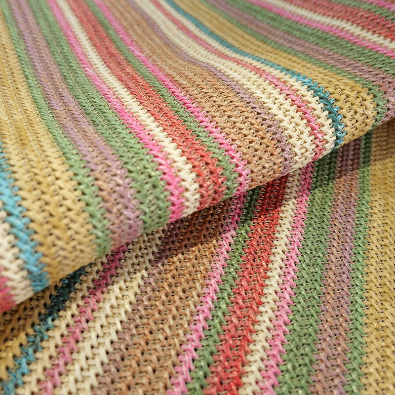 1yard Colorful Strip Pp Straw  - Handbags review and price