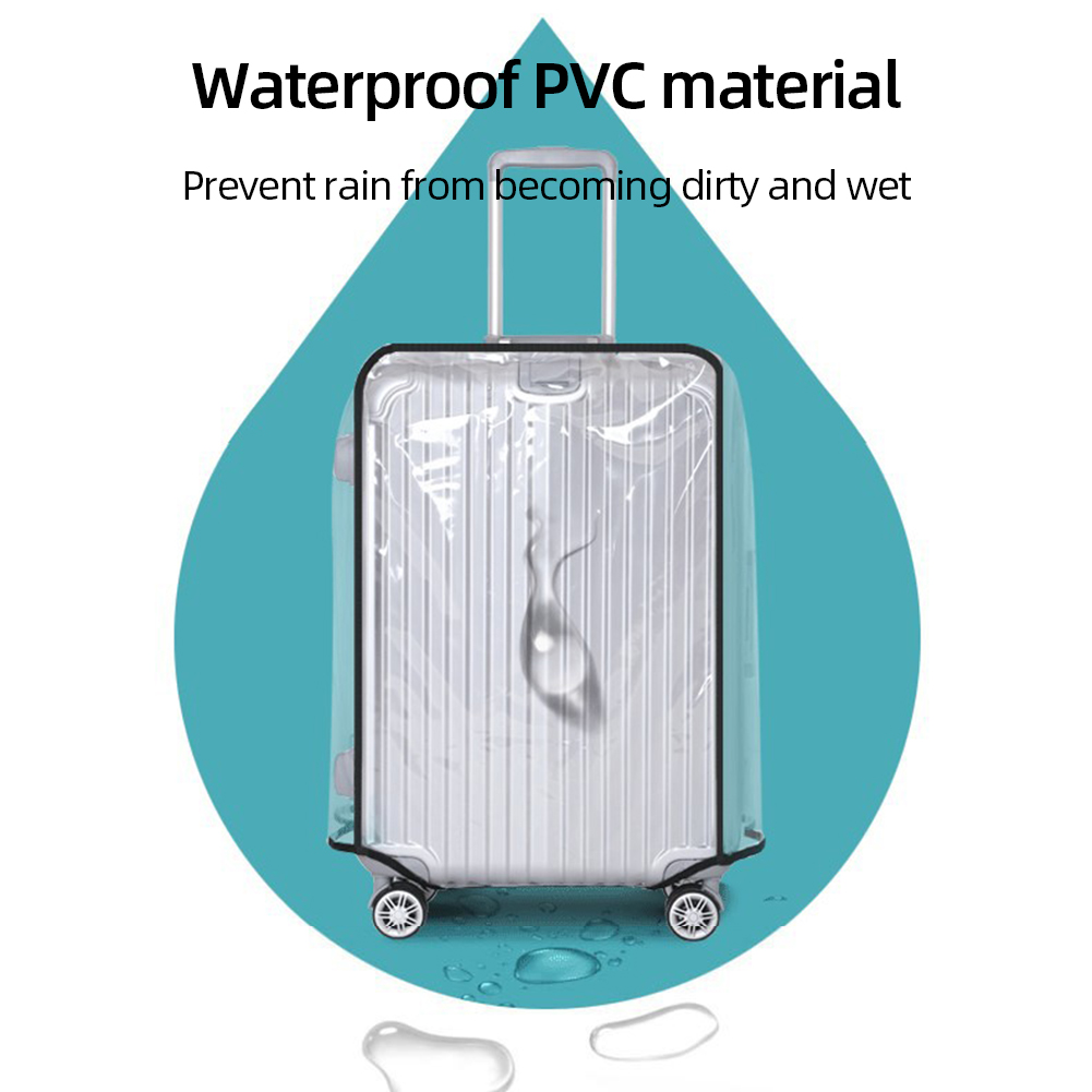 18-30inch Clear Suitcase Cover - Waterproof Suitcase Cover Protector review and price
