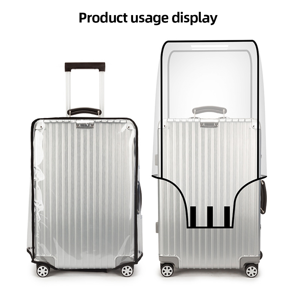 18-30inch Clear Suitcase Cover - Waterproof Suitcase Cover Protector review and price