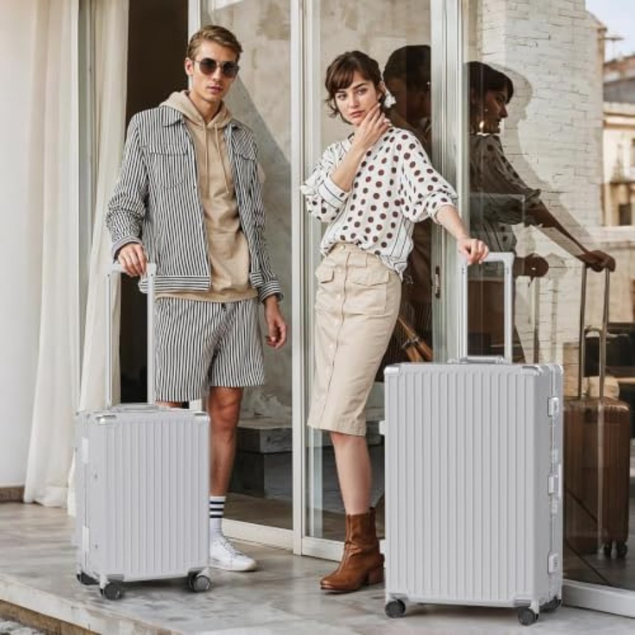 Luggage Sets 2 Pcs Aluminum Fr - Aluminum Frame Carry On Luggage review and price