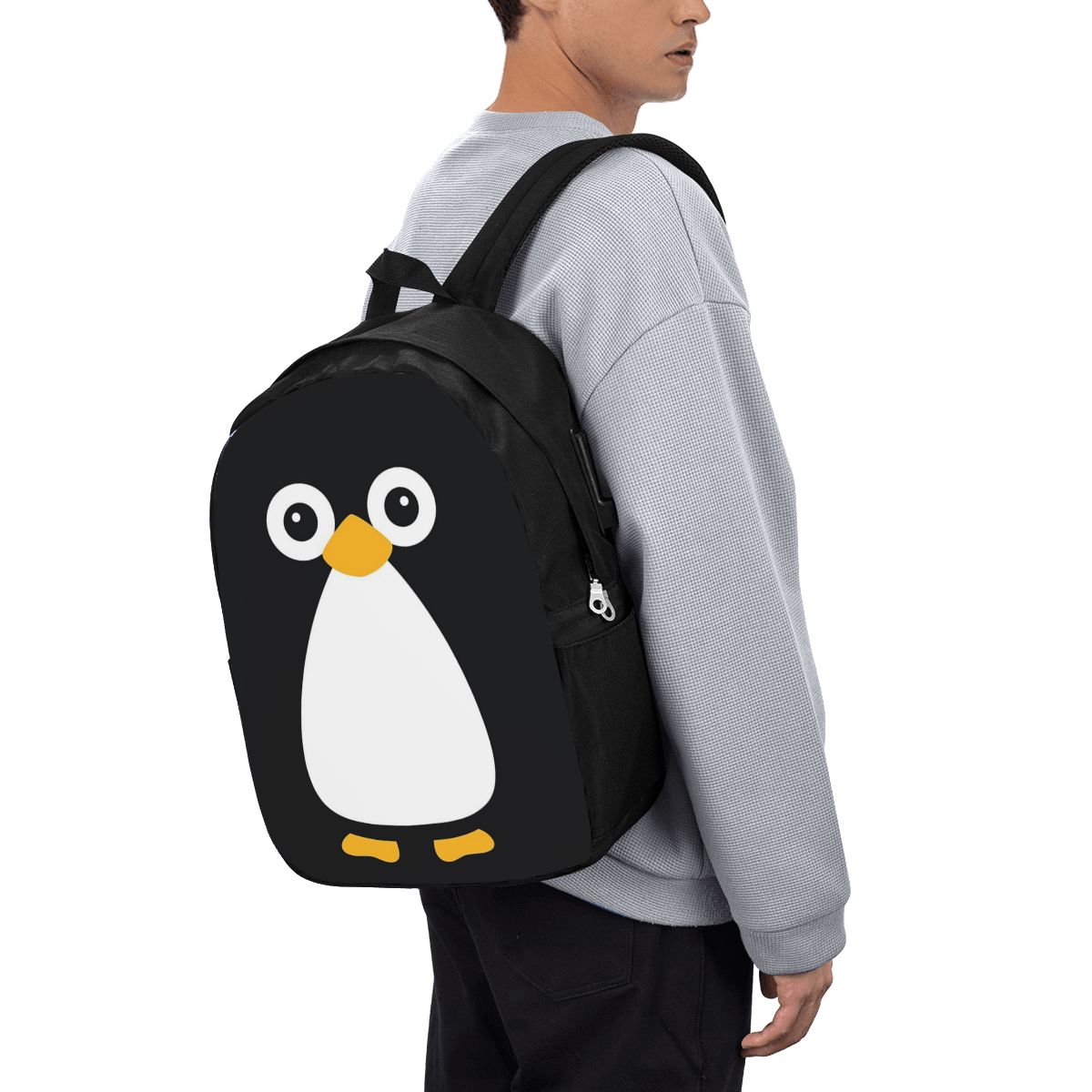 Cute Vector Penguin Backpack T - Travel Bags review and price