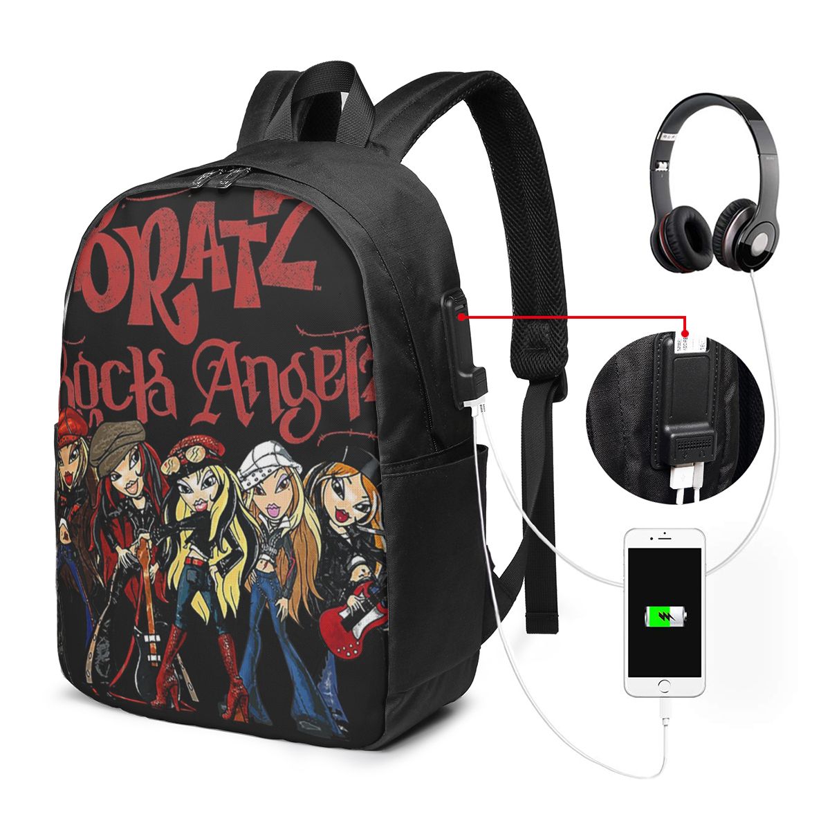Bratz Rock Angelz Group Shot B - Travel Bags review and price