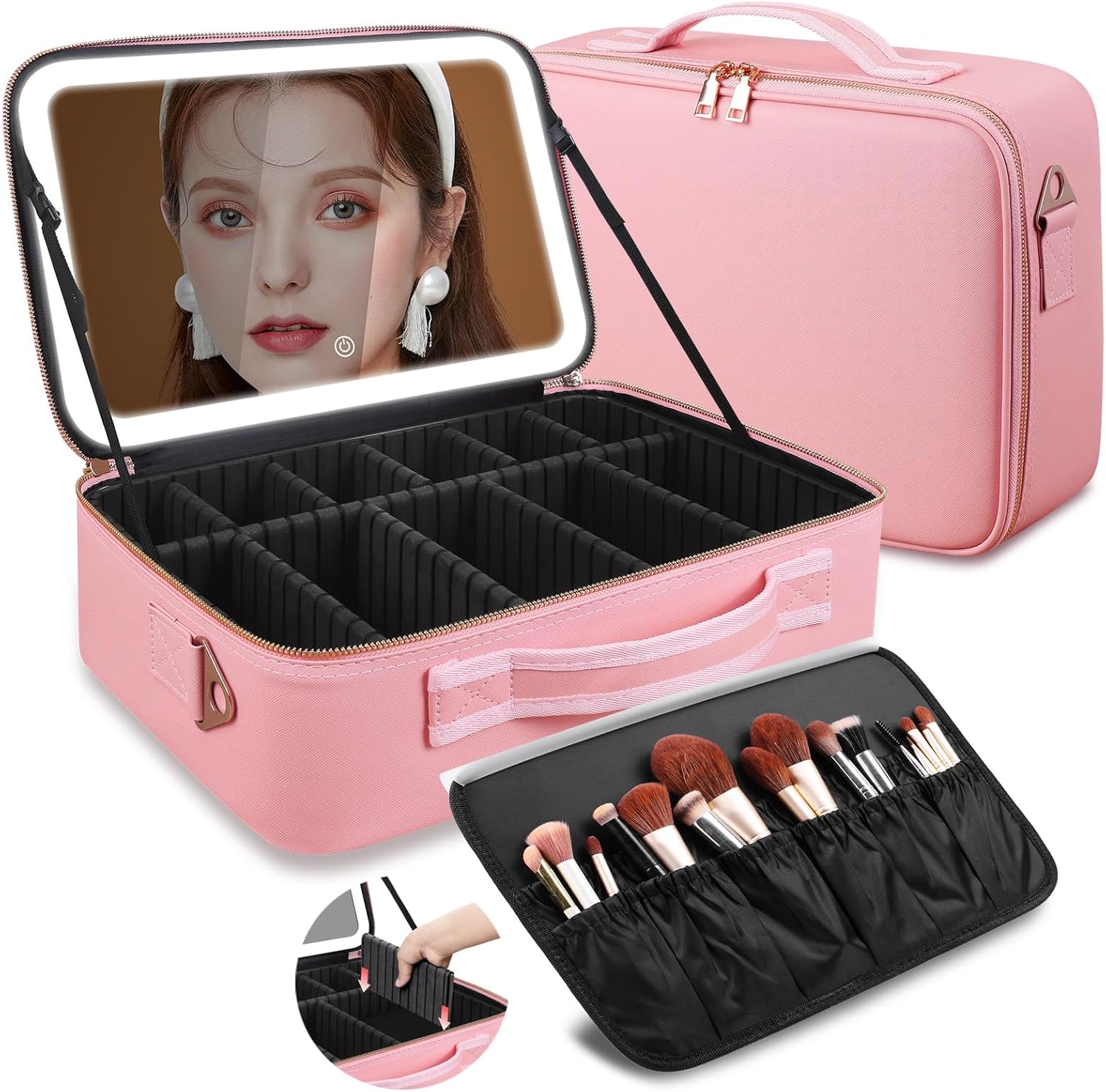 Large Capacity Makeup Bag 15'' - Cosmetic Bags review and price